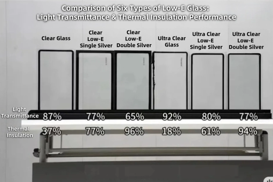 comparison of low-e glass