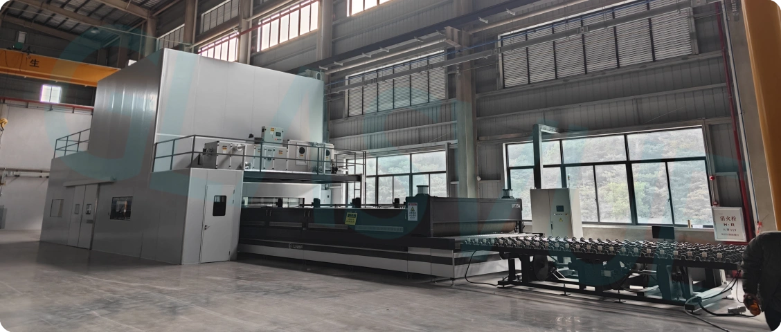 17.laminated glass production line