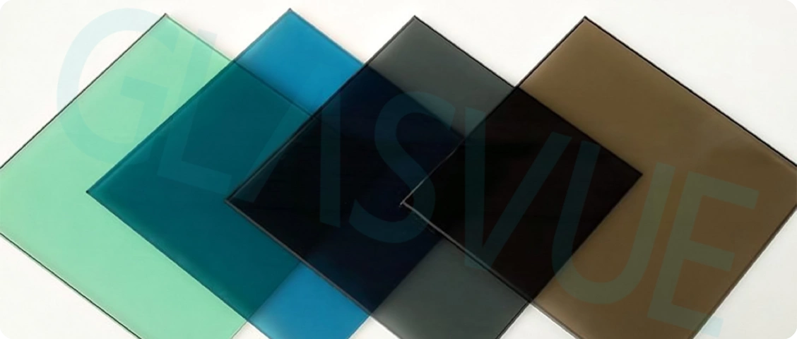 20.tinted glass