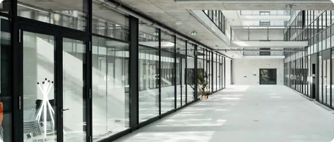 Fireproof partition