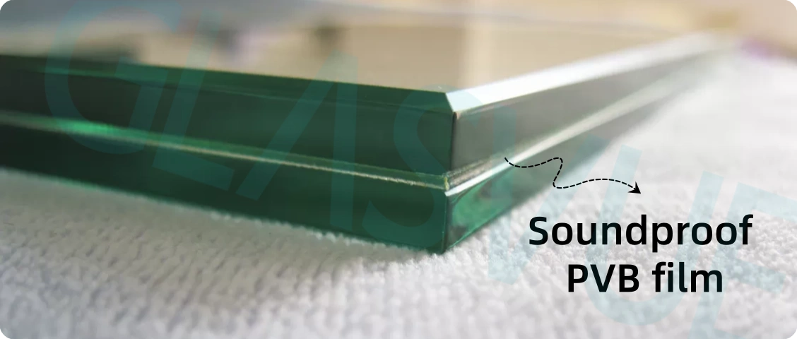 21.laminated glass with acoustic pvb
