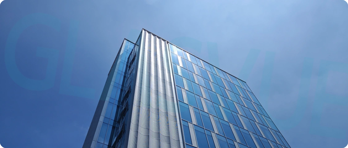 24.PVB laminated glass for curtain wall
