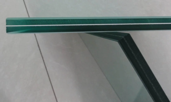 laminated glass with acoustic interlayer