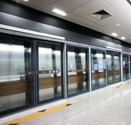 fire resistant glass for subway platform screen doors