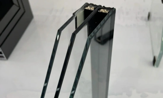 triple – glazed Low – E glass with two cavities