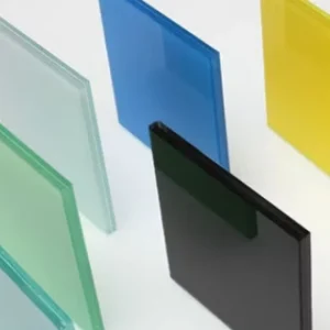 colored laminated glass