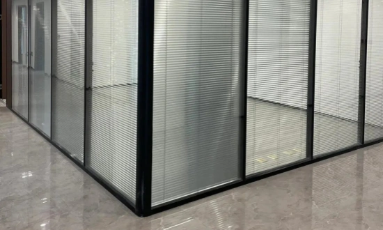 insulating glass with built-in blind system