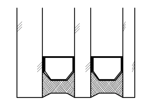 triple-glazed with two cavities