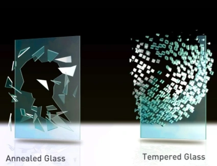 25.tempered glass vs. float glass