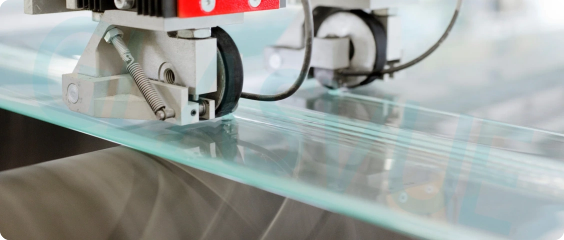 35.pattern glass production process