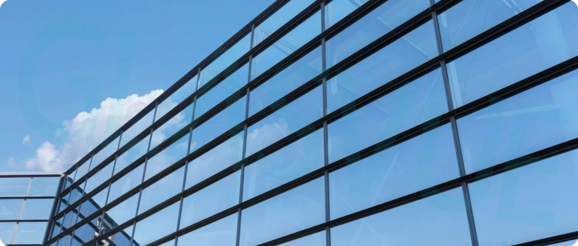 46.reflective glass for curtainwall