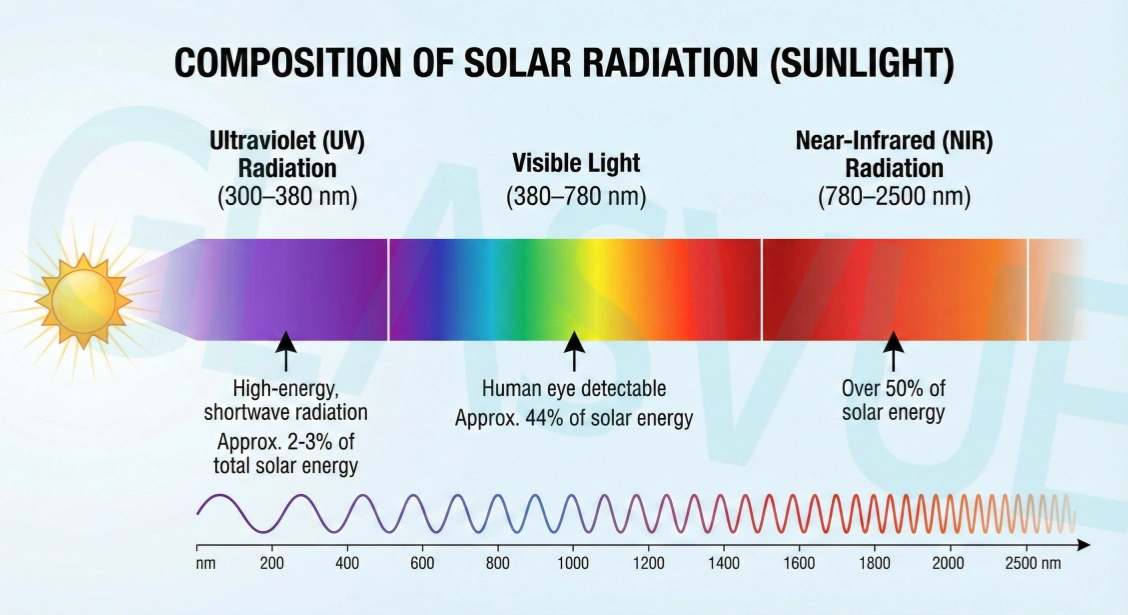 47. Composition of sunlight