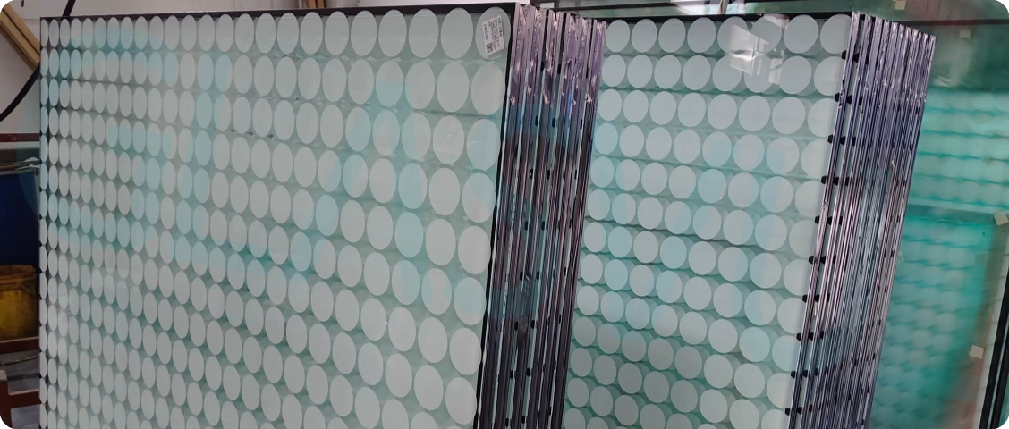 49.ceramic frit insulated glass