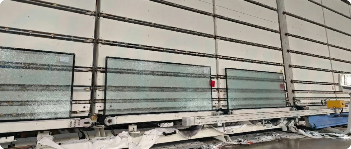 52.insulated pattern glass