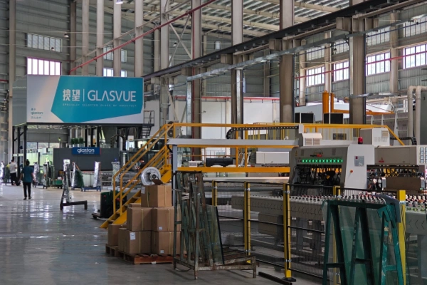 Glasvue building glass factory