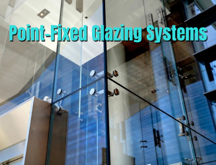Point-fixed glazing systems