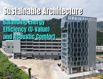 75.Sustainable Architecture Balancing Energy Efficiency (U-Value) and Acoustic Comfort